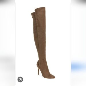 CHARLES BY CHARLES DAVID MODEL KNEE-HIGH Elegant Brown Knee-High Women's Boots